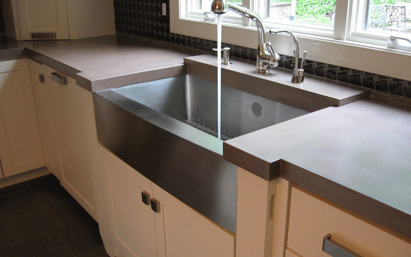 concrete Kitchen Countertop Materials Concrete