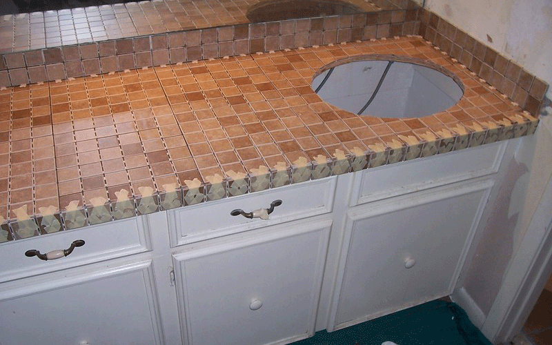 tile Kitchen Countertop Materials Tile